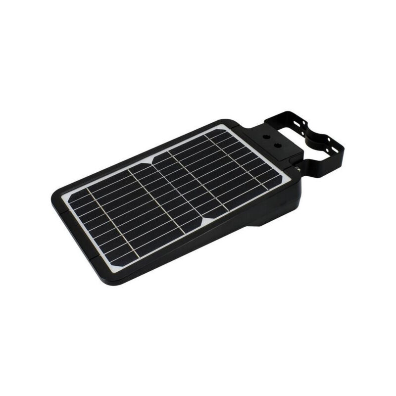 SOLARNA OPRAWA ULICZNA LED SOLGER 15W 1600LM 4000K IP65 CZARNA CZ. PIR
