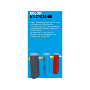 Szlaban CAME LS6 z ramieniem G06850 do 6,5m (pod LED)
