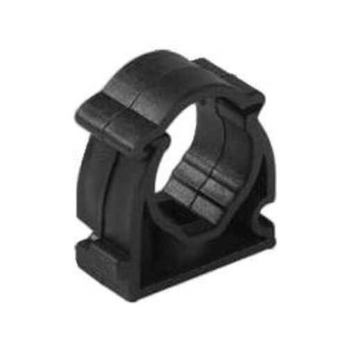 Uchwyt do rur elektroinstalacyjnych zamykany CZARNY CUZE-20 (1szt.)