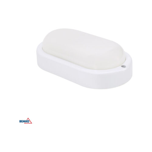 Oprawa LED KANLO owalna 8W 4000K 760LM IP54 czarna