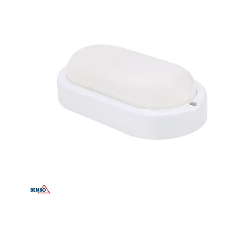 Oprawa LED KANLO owalna 8W 4000K 760LM IP54 czarna