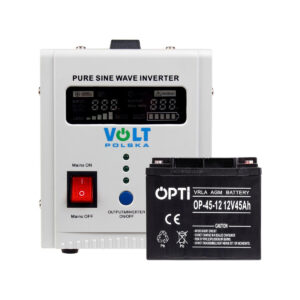 Zestaw do awaryjnego zasilania 45Ah 800W