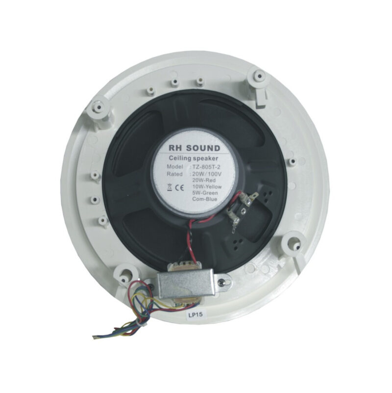GŁOŚNIK SUFITOWY RH SOUND PA TZ-805T-2 20W 100V BIAŁY