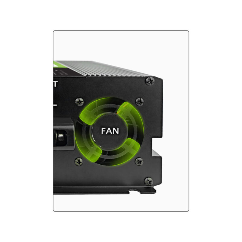 PRZETWORNICA NAPIĘCIA Green Cell PowerInverter LCD 12V / 230V 2000W/4000W CZYSTA SINUSOIDA
