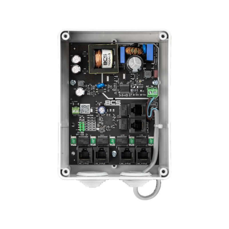 Switch POE BCS POWER BCS-IP5/E-S-II