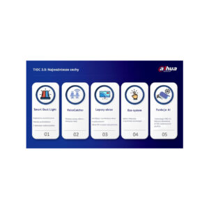 KAMERA IP TIOC 3.0 DAHUA IPC-HDW3849H-AS-PV-0280B-S5-BLACK