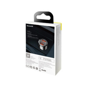 ŁADOWARKA SAMOCHODOWA Baseus Magic CCMLC20A-01 45W 6A 2x USB-A QC 3.0