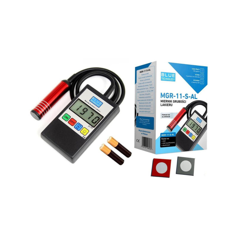 Miernik grubości lakieru Blue Technology MGR-11-S-AL