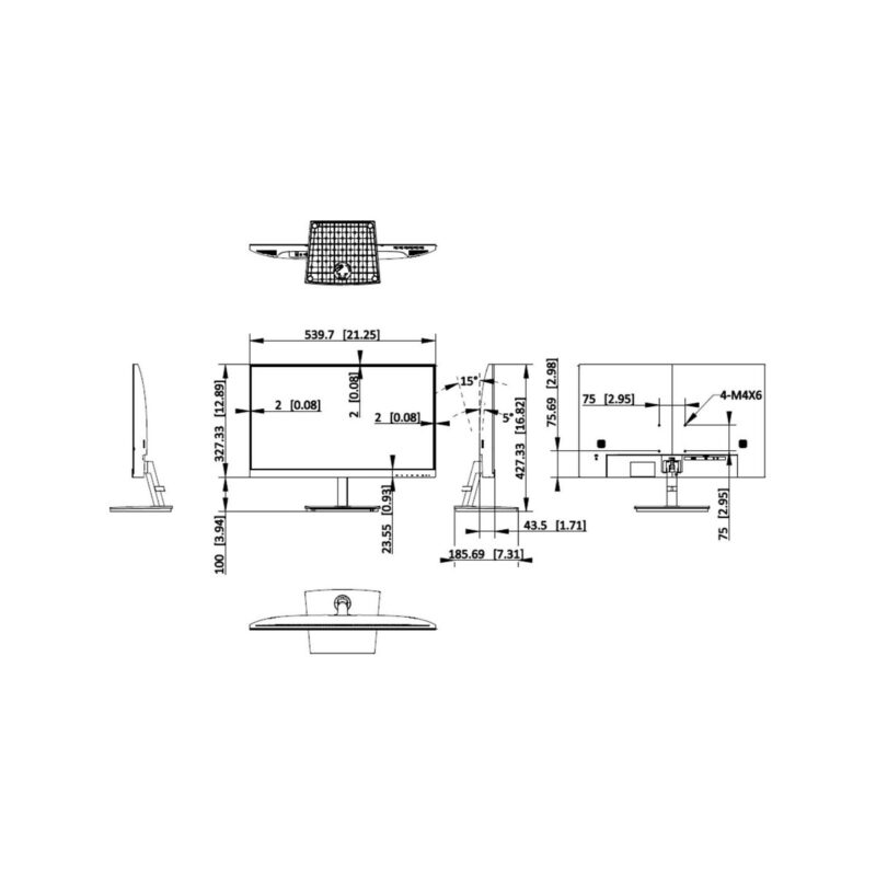 Monitor Hikvision DS-D5024F2-AP2