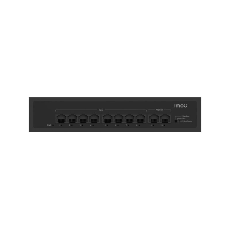 Switch Imou SF110P10-Portowy 8x PoE 2x Uplink