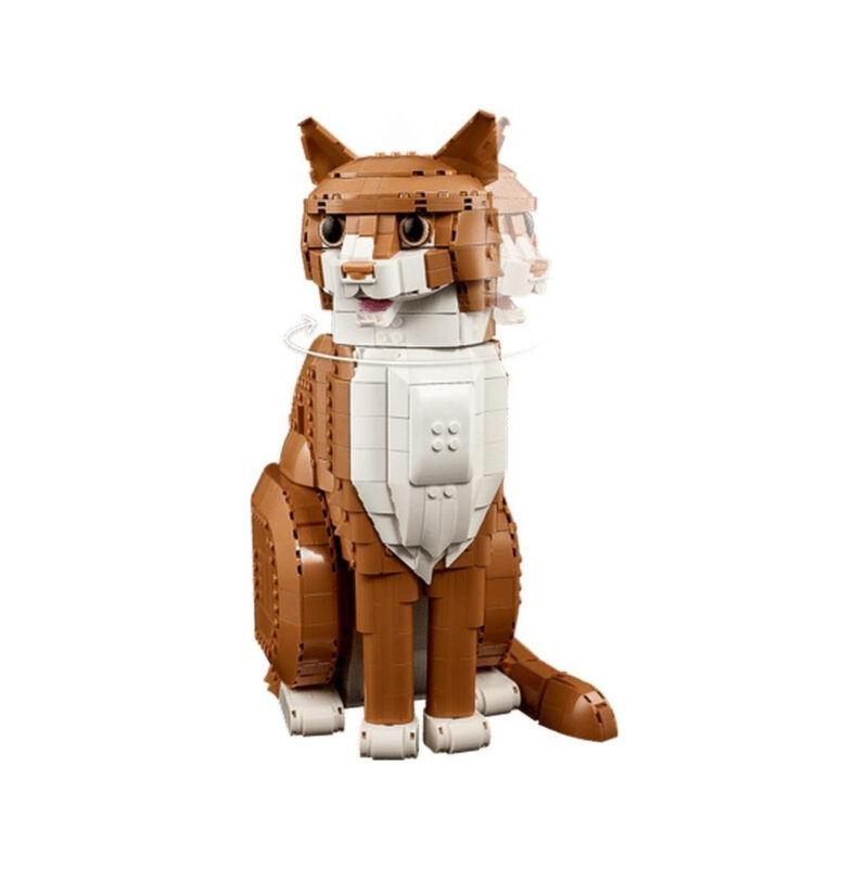 Klocki LEGO Ideas - Rudy kot