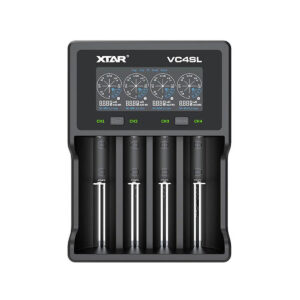 Ładowarka do akumulatorów cylindrycznych Li-ion / Ni-MH AA / AAA / 18650 Xtar VC4SL