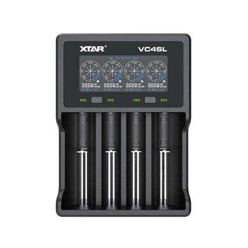 Ładowarka do akumulatorów cylindrycznych Li-ion / Ni-MH AA / AAA / 18650 Xtar VC4SL