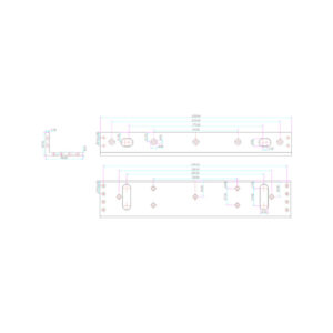 UCHWYT MONTAŻOWY SCOT BK-600L2 (DO ZWORY EL-600SL,TSL)