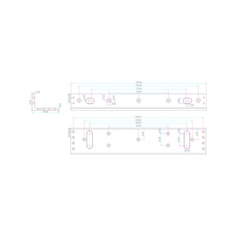 UCHWYT MONTAŻOWY SCOT BK-600L2 (DO ZWORY EL-600SL,TSL)