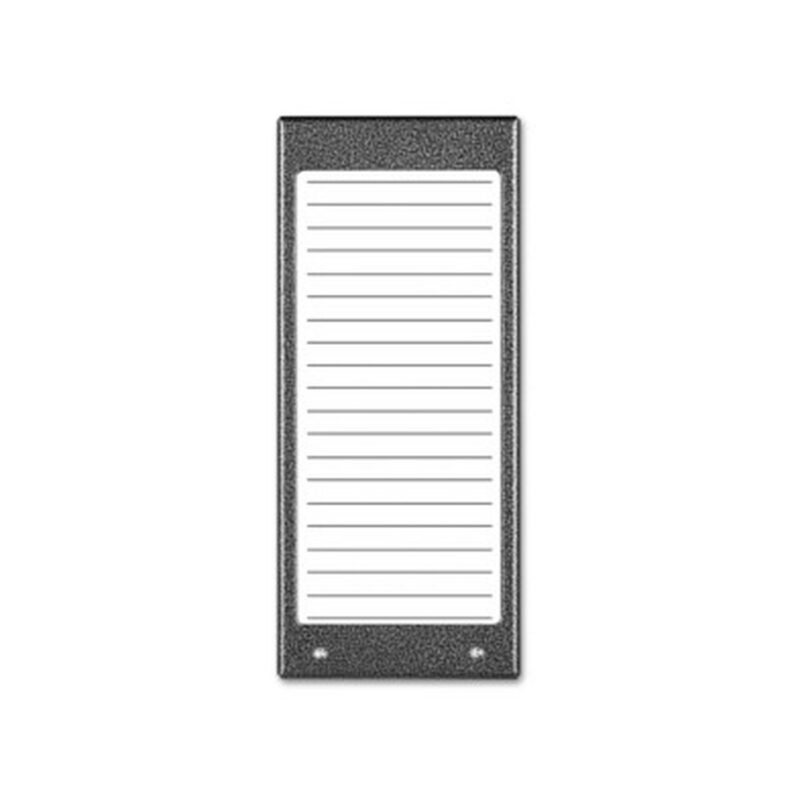 ACO CDN-17N ST (W) Podświetlany panel listy lokatorów (ok. 17 wpisów)