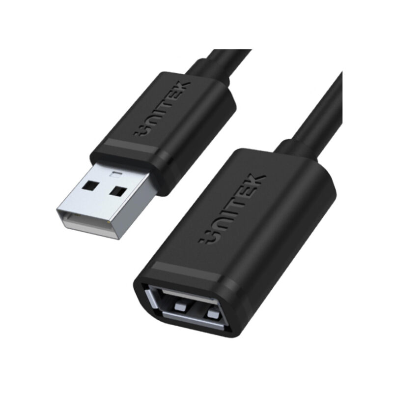 Unitek Y-C449GBK przewód przedłużacz USB 2.0 AM-AF 1,5M