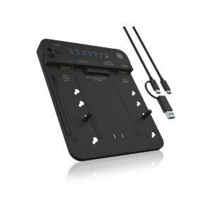 Stacja klonująca i dokująca IcyBox  IB-2913MCL-C31 dla M.2 NVMe SSD i HDD