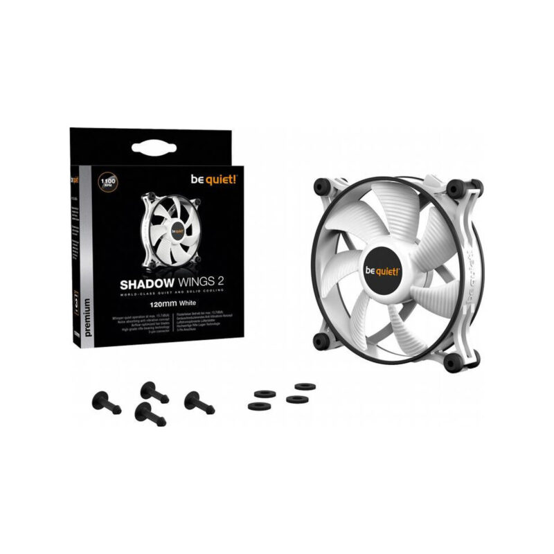 Wentylator be quiet! Shadow Wings 2 120mm biały