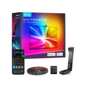 057014436affcc2740ad8a0eae55a397_original Govee H6099 TV Backlight 3 Lite Podświetlenie LED dla TV 55-65 cali, RGBICW, Wi-Fi+Bluetooth