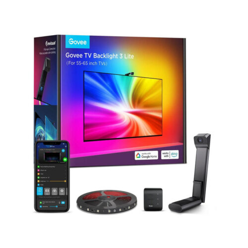 057014436affcc2740ad8a0eae55a397_original Govee H6099 TV Backlight 3 Lite Podświetlenie LED dla TV 55-65 cali, RGBICW, Wi-Fi+Bluetooth