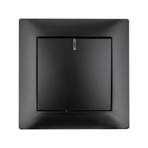 Łącznik pojedynczy z podświetleniem VCX WESA LC 03C Czarny