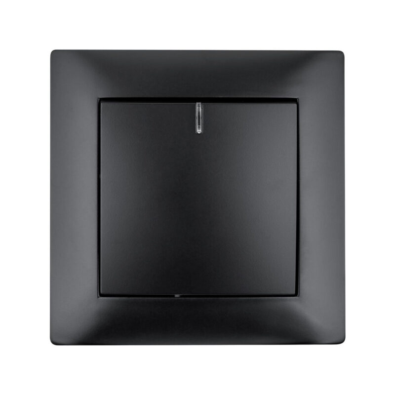 Łącznik pojedynczy z podświetleniem VCX WESA LC 03C Czarny