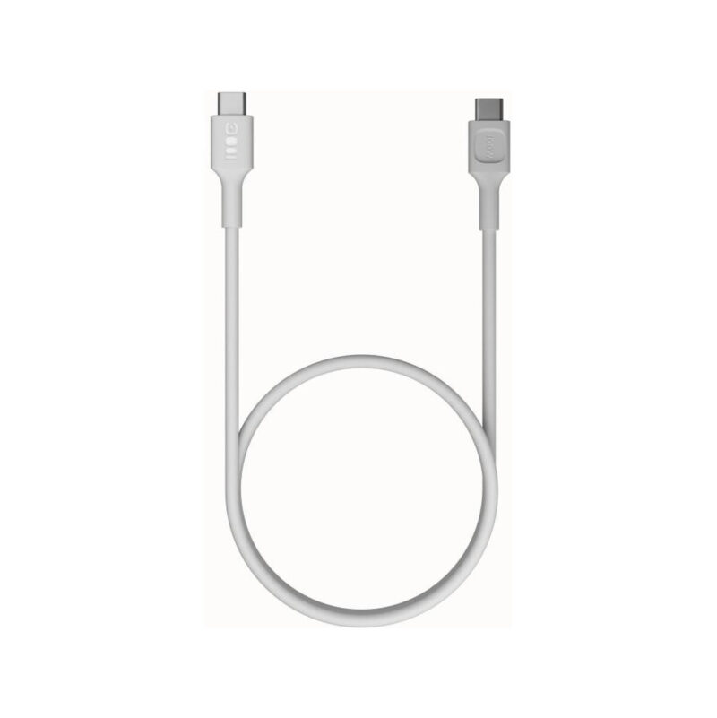 KABEL USB-C / USB-C Greencell PowerFlex 200cm PD 100W biały silikonowy