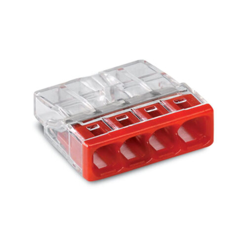 Szybkozłączka DRUT 4x 0,5-2,5mm2 WAGO 2273-204 (Paczka 100szt.)
