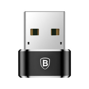 05fda1e5004720012674d5c3d6b46134_original Adapter przejściówka OTG USB-C / USB-A Baseus Mini CAAOTG-01 czarna