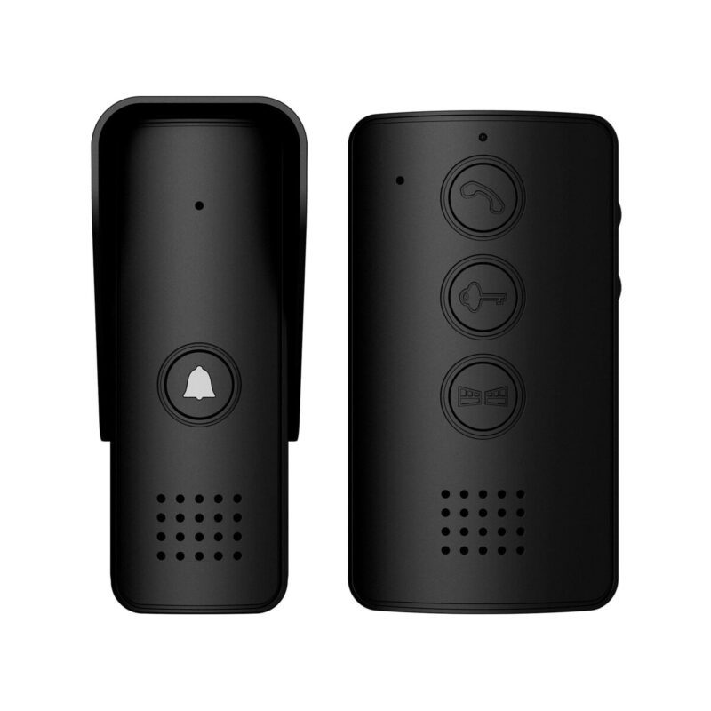 Domofon EURA ADP-09A3 czarny, głośnomówiący