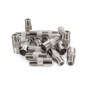 Gniazdo F / Gniazdo TV Spacetronik TV-IECF01 100 szt. (23733)