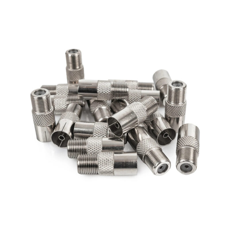 Gniazdo F / Gniazdo TV Spacetronik TV-IECF01 100 szt. (23733)