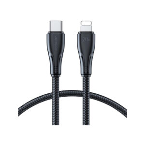 Kabel USB-C / Lightning Joyroom S-CL020A11 120cm 20W w oplocie czarny