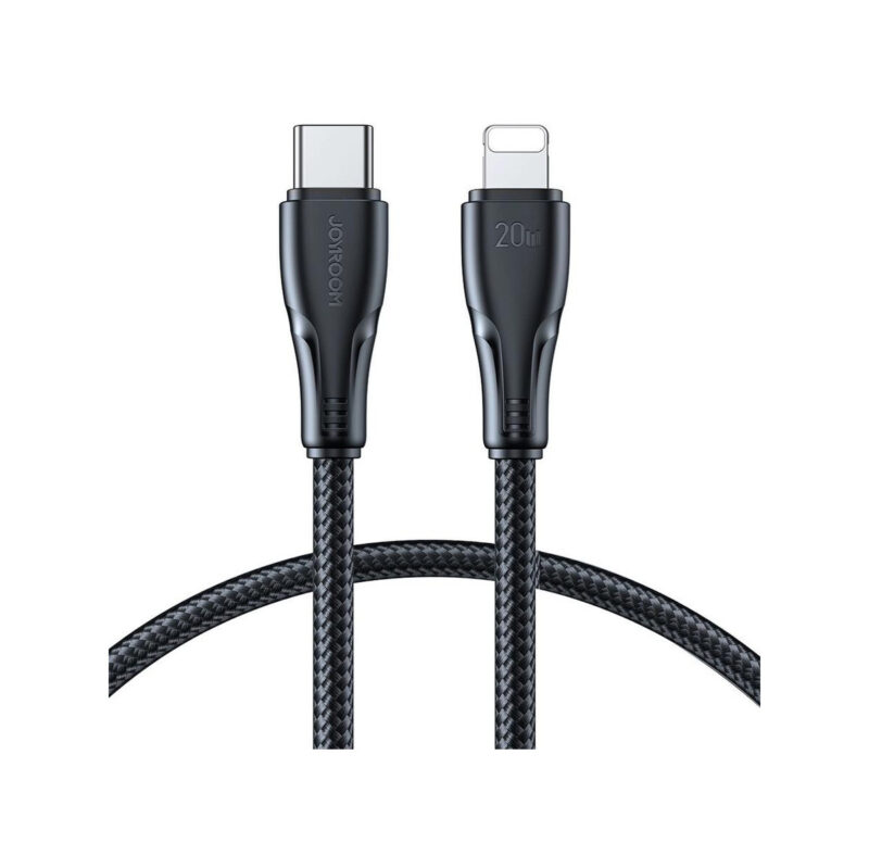 Kabel USB-C / Lightning Joyroom S-CL020A11 120cm 20W w oplocie czarny
