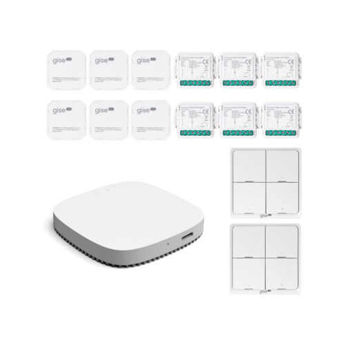 Zestaw do sterowania oświetleniem i roletami GISE