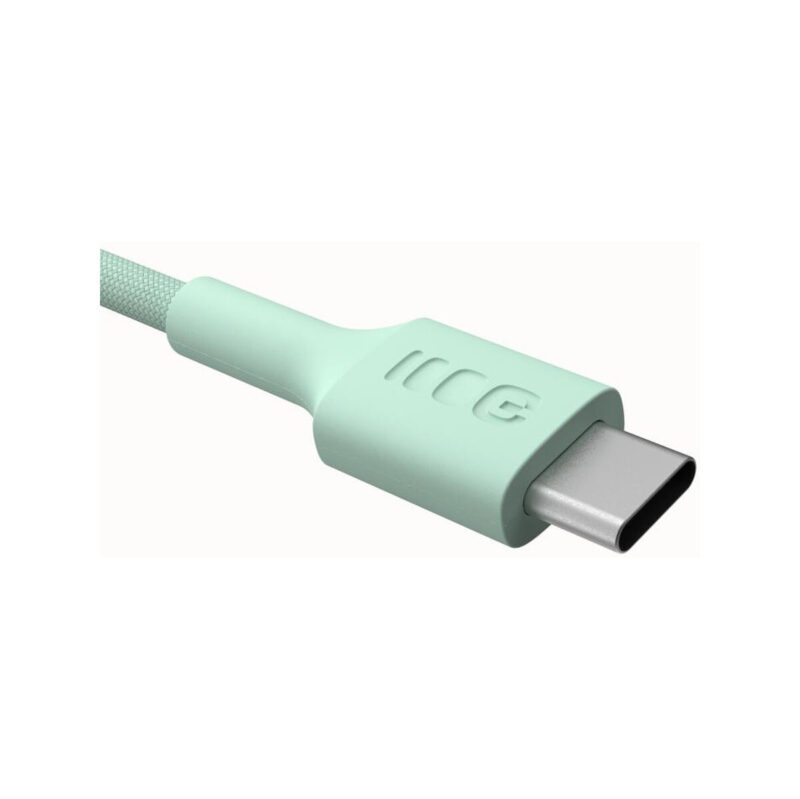 KABEL USB-C / USB-C Greencell PowerStream 30cm PD 100W zielony w oplocie