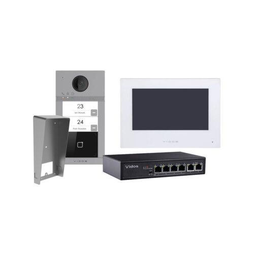 WIDEODOMOFON IP VIDOS ONE 2xM2010W/S2402