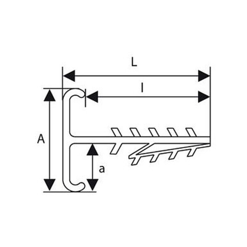 UCHWYT DO PRZEWODÓW PŁASKICH, PODWÓJNY UWT-1 (100szt.)