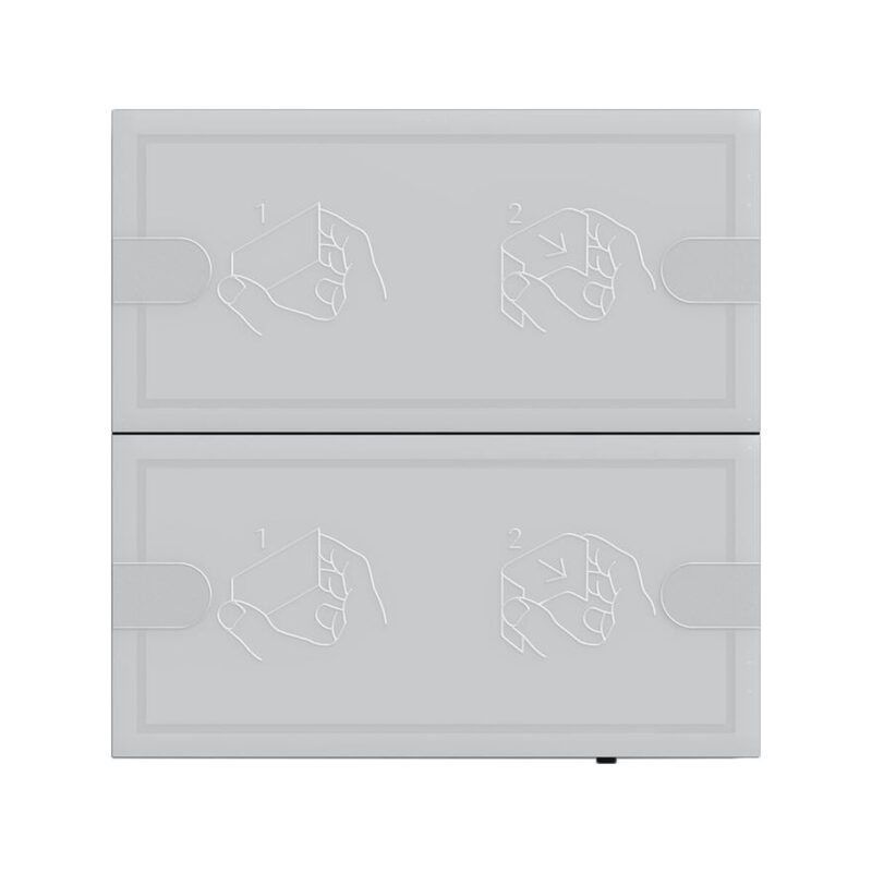 GIRA czujnik przyciskowy 4 Komfort 2x KNX TS4 antracytowy 5002028