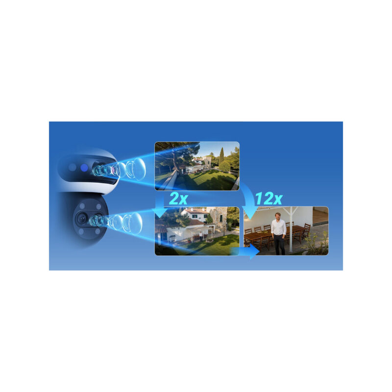 Kamera IP Ezviz C90f Triple 3K (5MP+5MP+5MP) Wi-Fi