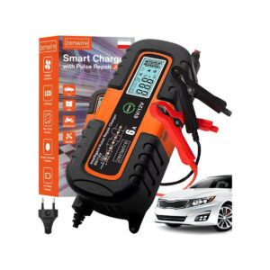 Ładowarka Prostownik Akumulatorowy Samochodowy z Funkcją Naprawy AGM 6V 12V Zenwire JMD-6S