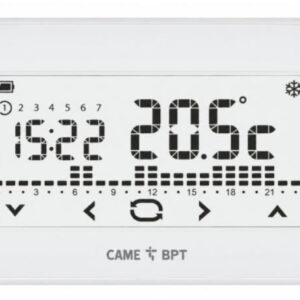 Termostat CAME TH/550 WH [BAT/BIAŁY/1RL/NT] 845AA-0010