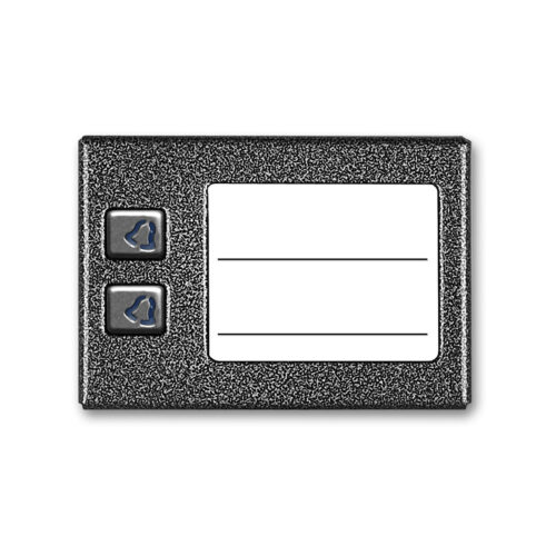 ACO CDN-2NP ST Podświetlany panel listy lokatorów z 2 przyciskami