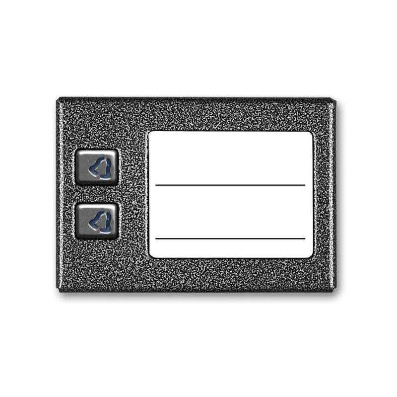 ACO CDN-2NP ST Podświetlany panel listy lokatorów z 2 przyciskami