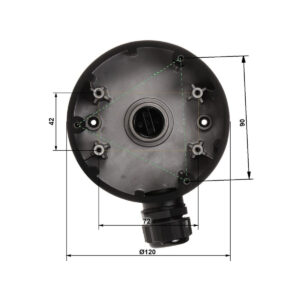 UCHWYT KAMERY STG-1280ZJ-DM46(BLACK)