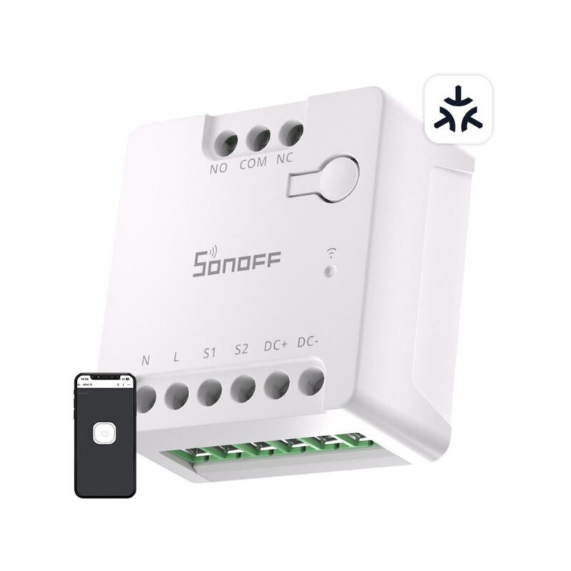 Przełącznik SONOFF MINI-D Matter Wi-Fi AC/DC 12-48V
