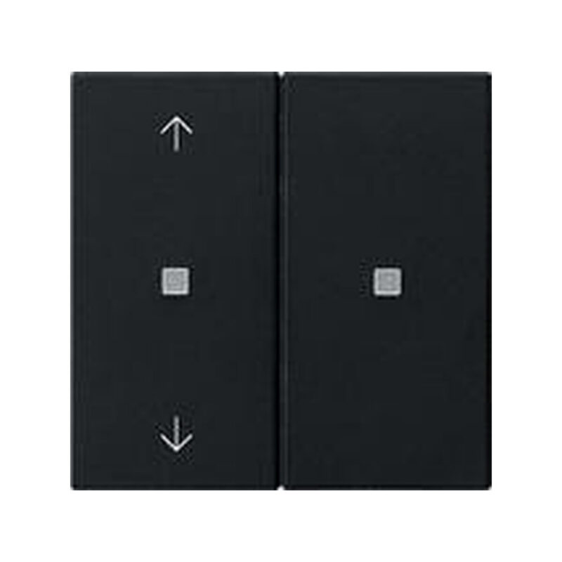 GIRA klawisz do obsł. RF 2x strzałek KNX System 55 czarny m 5108005