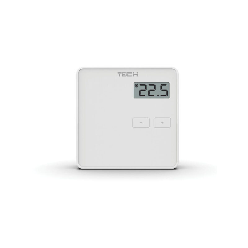 Przewodowy  dwustanowy regulator pokojowy biały ST-294v1 Tech sterowniki