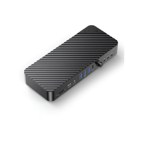 Orico Stacja dokująca USB-C 10 Gbps, 2x DP 4K, HDMI 4K, PD 60W, 6x USB-A, karty SD, audio